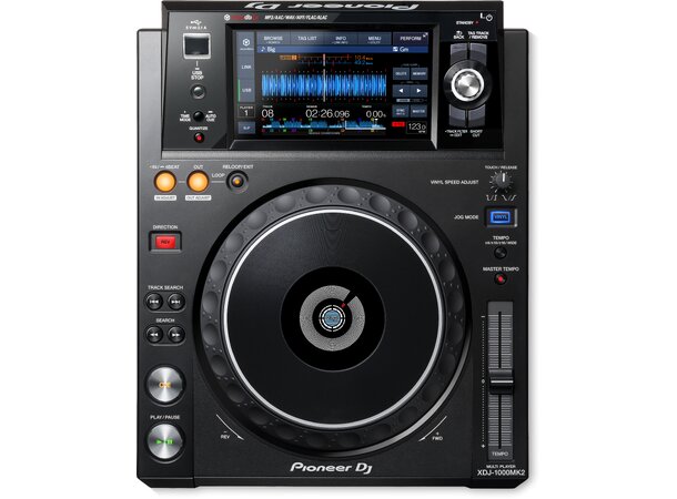 Pioneer DJ XDJ-1000MK2 DJ kontroller, USB og berøringsskjerm 